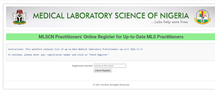 Updated MLSCN Practitioners’ Online Register for 2020 (Check your name here)