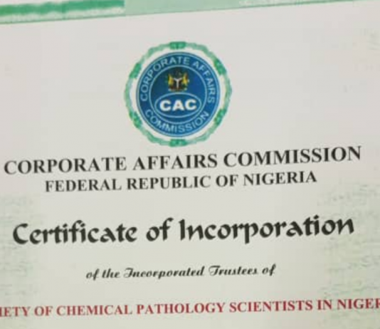 Aims and Objectives of Society of Chemical Pathology Scientists in Nigeria