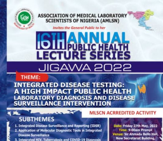 Jigawa 2022: AMLSN 16th Annual Public Health Lecture & NEC Meeting