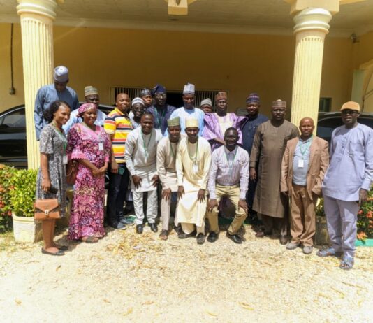 Hospitals Chapter AMLSN Gombe visits Assembly Speaker