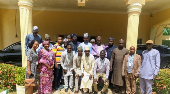 Hospitals Chapter AMLSN Gombe visits Assembly Speaker