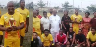 Medical Lab. Scientists lock horns with Medical Doctors in a Football Match