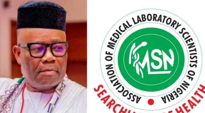 AMLSN hails Godswill Akpabio emergence as Senate President