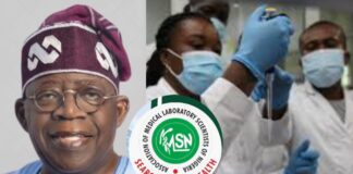 Medical Lab. Scientists congratulate Bola Tinubu, seek strengthening of the profession