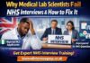 biomedinterviewprep.co.uk: Why Medical Lab Scts Fail NHS Interviews & How to Fix It